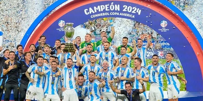 Đội tuyển Argentina đã vô địch giải Copa America 2024 đầy thuyết phục