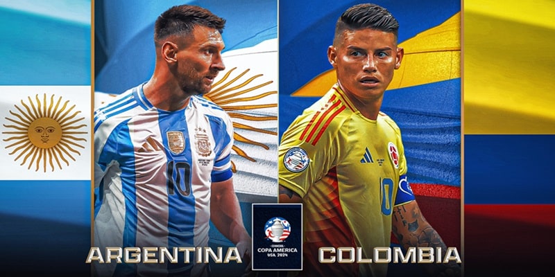 Đội hình ra sân Argentina vs Colombia tại chung kết Copa America